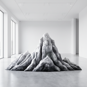 Esculturas Artísticas Personalizadas a Gran Escala de Resina con Forma de Búho, Inspiradas en la Piedra Taihu, Instalaciones Artísticas Talladas para Interiores, TV/Cine - Product Image 5