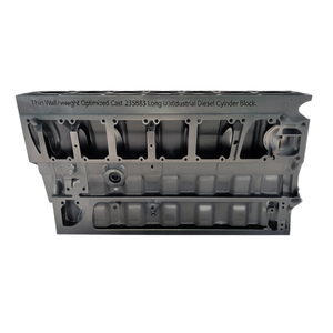 Thin Wall Lightweight Optimized Cast 2355883 Long Cylinder Block Light Weight Industrial Diesel Cylinder Block - Product Image 1
