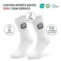 Chaussettes de sport pour hommes, personnalisables avec logo, respectueuses de la peau, 82 % coton, soutien de la voûte plantaire, mi-mollet, pour l'escalade, GRS