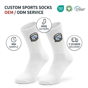 Calcetines Deportivos para Hombre con Logotipo Personalizado, 82% Algodón, Soporte <span class=keywords><strong>de</strong></span> <span class=keywords><strong>Arco</strong></span>, Media Caña, Ideales para Escalada, GRS - Product Image 1