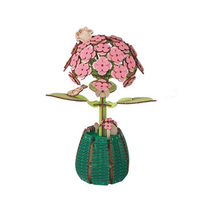 Hoa Bằng Gỗ Xây Dựng Khối Hoa Bằng Gỗ Lắp Ráp Mô Hình <span class=keywords><strong>3D</strong></span> <span class=keywords><strong>3D</strong></span> Mô Hình Câu Đố DIY Handmade Quà Tặng Câu Đố Đồ Chơi Trang Trí Tùy Chỉnh - Product Image 6