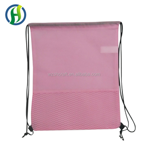 <b>Mesh</b> Shopping <b>Bag</b> Drawstring Backpack 20L Outdoor Reusable - Product Image 2