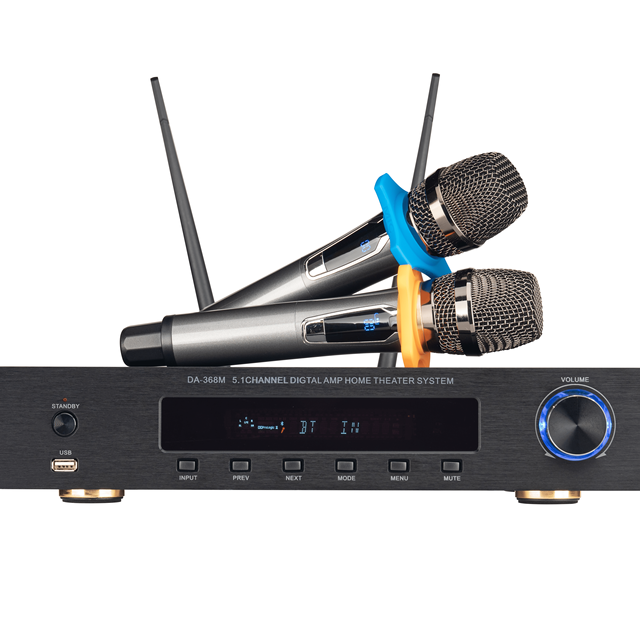 5.1 Home Theater Karaoke Amplifier Receiver Class D AV Receiver Audio&Video Receiver Factory Customization ODM OEM