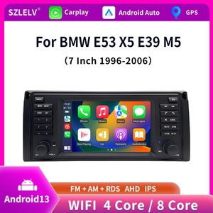 หน้าจอแสดงผลกลางขนาดใหญ่สำหรับรถยนต์ซีรีส์ 5 รุ่น E53 E39 M5 พร้อมระบบนำทาง CarPlay ในตัว รองรับการเชื่อมต่อ TV-USB ขนาด 7 นิ้ว รุ่น E53 - Product Image 3
