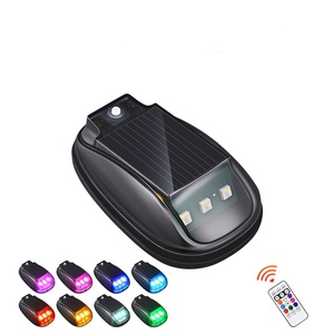 Luz LED solar de advertencia para techo de camioneta, con control remoto, para modificación de techo de camión transfronterizo - Product Image 1