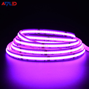 Tira de LED COB de 840 chips/m, 24 V CC, RGB Cambiante, IP20, Decoración Interior y Exterior, Tira de LED COB RGB - Product Image 4