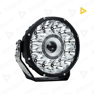 7 pouces 12V phare Led Ip68 voiture véhicule pare-chocs Laser rond LED brouillard/conduite lumière hors route pour 4x4 camion jeep UTV Spot Light - Product Image 1