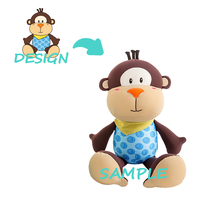 Peluche personnalisée super douce pour les fans de KPOP