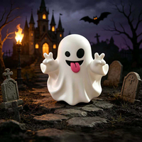 KZR Halloween Mignon Fantôme Mini Ornement NOUVELLE ARRIVÉE Porte-stylo Décoration de Bureau