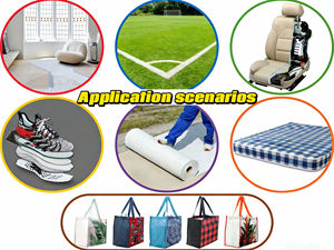 Rohmaterial Wasserdichter Antistatischer 100% Polyester Vliesstoff, Stichgebunden und Geprägt - Product Image 4