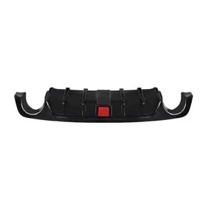 For Q50 Q50L 2018-2023 With <b>LED</b> Light Car Rear Bumper Lip <b>Diffuser</b> Lower Protector Guard Accessories Exterior - Product Image 6