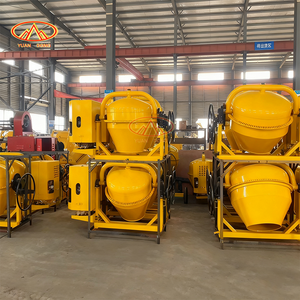 Petite Bétonnière Diesel Portable avec Trémie de Levage à Câble Métallique - Product Image 5