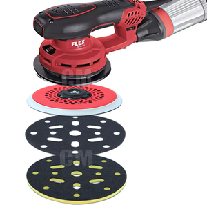 Juego de almohadillas y discos de lijado OEM Premium de 6 pulgadas para <span class=keywords><strong>LIJADORA</strong></span> ORBITAL flexible, ideal para carpintería y acabado de metal - Product Image 6