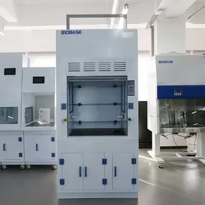 Biobase CHINA PP Spray Fume Hood 1~2 Operators Made of Porcelain white PP spray ventilation cabinet for Lab