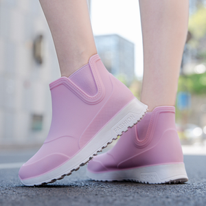 Chaussures d'eau imperméables pour adultes, antidérapantes, à tube court, <span class=keywords><strong>bottes</strong></span> <span class=keywords><strong>de</strong></span> pluie pour la <span class=keywords><strong>pêche</strong></span> en plein air, pour l'été, l'hiver, l'automne, pour femmes - Product Image 4