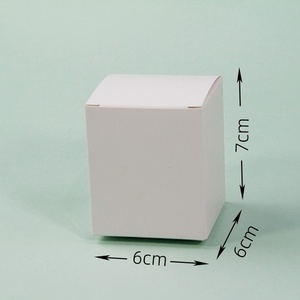 Caja Rectangular de <span class=keywords><strong>Cartón</strong></span> Blanco para Regalo y Caja Sorpresa, Embalaje Artesanal para Velas de Aromaterapia y Difusores de <span class=keywords><strong>Piedra</strong></span> - Product Image 6