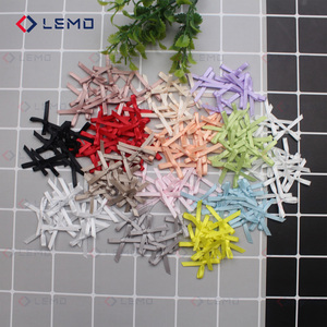 Mini Lazos de Cuero de 0.3cm (1/8 de Pulgada) con Nudos a Máquina para Prendas de Vestir, Accesorios de Tela de Poliéster, Ropa Interior, Pantalones Cortos, Calcetines - Product Image 3