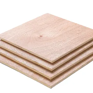 Madera contrachapada de alta calidad 18mm E0/tablero de madera contrachapada laminada de álamo para muebles