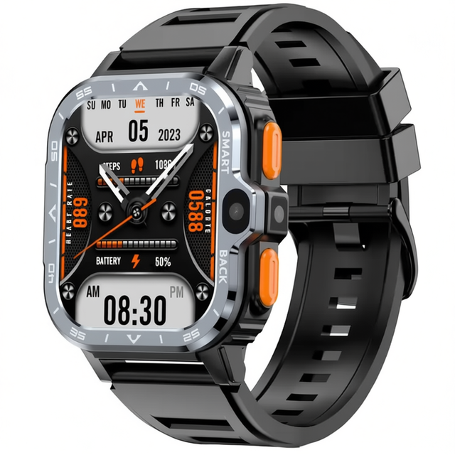 2024 QC A9 S8 Ultra S9 Dual Video Camera 4G SIM Android GPS WIFI Compass Email Unisex Fashion PGD Smart Watch