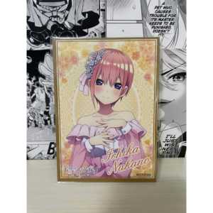 Póster de Anime Japonés de The Quintessential Quintuplets Doppio Shikishi con Funciones Adicionales - Product Image 5