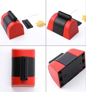 蛍光ロゴ印刷2M5M10Mマグネット<span class=keywords><strong>Tensa</strong></span>バリア付きプラスチック格納式壁掛けベルトバリア - Product Image 3