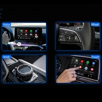 Dual BT Android Auto Ai Box Play2video Car Android Player Adaptateur Carplay sans fil Netflix YouTube pour Ford 2022 2024 Evos