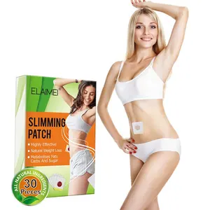 Elaimei Parche Adelgazante Portátil PARA EL Abdomen, Pegatina PARA EL Abdomen, Quemador de Grasa, Dieta PARA EL Abdomen, 8 Horas, 30 Piezas