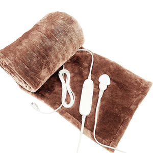 New Products Nature 110 Volt <strong>Cosy</strong> Flannel Sherpa Fleece Electric Thermal Heated Blankets <strong>Throws</strong> - Product Image 1