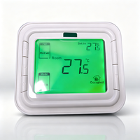 Module d'interrupteur intelligent OEM pour hôtel, thermostat CVC avec écran OLED, contrôle à distance Wi-Fi, fonction minuterie, personnalisable pour climatiseurs