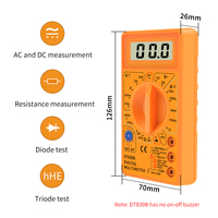 OEM Cheap Price Testing Tool Diode Repair Tester Digital Multimeter Multi Meter Voltmeter Ammeter Ohmmeter Testing Instrument
