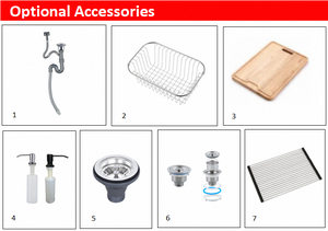 Évier de cuisine à une cuvette en acier inoxydable de <span class=keywords><strong>1</strong></span> mètre avec plateau 304/201 avec égouttoir - Product Image 6