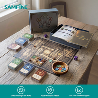 Chronique du Royaume Éthéré Souverain – Jeu de Société Stratégique de Fantasy Mythique, Fabrication Clé en Main, Matériaux Recyclés, Encre de Soja Écologique