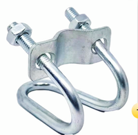 Colliers de serrage croisés galvanisés de type U