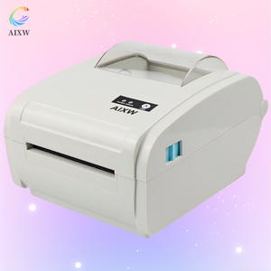 Aixw เครื่องพิมพ์ฉลากบาร์โค้ดอุตสาหกรรมขนาดใหญ่เครื่องพิมพ์สติกเกอร์บาร์โค้ดผลไม้รองรับ4x4in และ4x6in AMZ ฉลากการจัดส่งสินค้า - Product Image 1