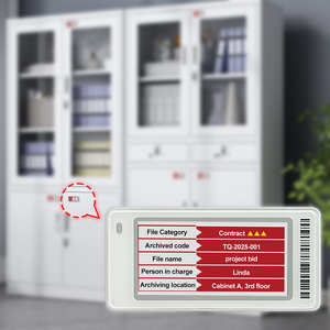 Écran E-Ink sans fil Wi-Fi, facile à lire, pour système de réservation de salles de réunion, étiquette de porte de bureau, faible consommation d'énergie, centre commercial - Product Image 1