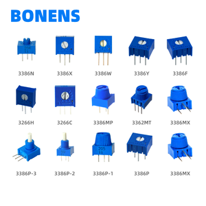 ทริมพอท0.5วัตต์พร้อมลูกบิด3386P-3โพเทนชิโอมิเตอร์ซีรีส์แบบรอบเดียว - Product Image 4