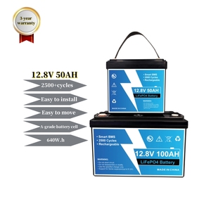 Литиевая батарея для <span class=keywords><strong>UPS</strong></span> LiFePO4 2500 циклов 640wh 12,8 V 50Ah литиевая батарея для домашней солнечной энергетической системы - Product Image 1