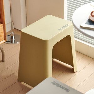 2025 nuovo sgabello impilabile in plastica ispessita Longstar, minimalista e resistente, ideale per soggiorno, sala da pranzo, cucina, caffetteria - Product Image 2