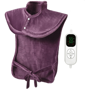 Manta Térmica Lavable en Oferta, Chal Eléctrico Calefactor para Hombros, Cuello y Espalda, <span class=keywords><strong>Almohadilla</strong></span> Térmica Eléctrica - Product Image 1