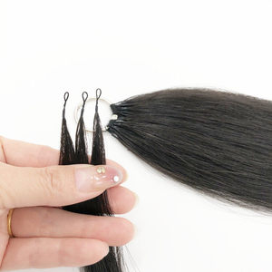 Extensions de cheveux invisibles en plumes, 100% cheveux humains Remy, ultra-légères et invisibles pour une longueur et un volume sans effort - Product Image 4