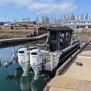 Yate de Pesca de Aluminio de 9m (30 pies) con Fondo en V Profundo, con Cabina, para Cruceros en Alta Mar - Product Image 3