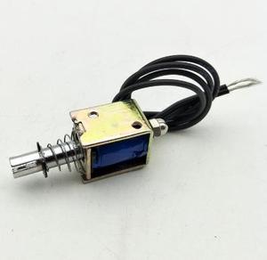 DC 12V 4N Đẩy Kéo Thiết Bị Truyền Động Tuyến Tính Nam Châm Điện Solenoid JF-0520B - Product Image 3