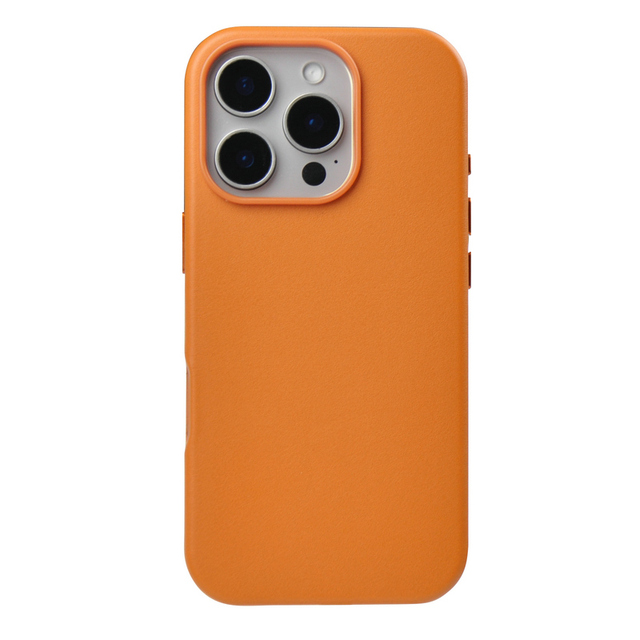 High Quality Magnetic PU Leather Case for iPhone 16 15 Pro Max Shockproof and Scratch Resistant Mobile Phone Accessories