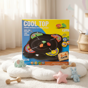Light Up <b>Battle</b> Spinning <b>Tops</b> Toy Set 2 to 4 Player Gyro Dreidel <b>Game</b> Board for Kids Family Party Light Up <b>Battle</b> Spinning <b>Tops</b> - Product Image 5