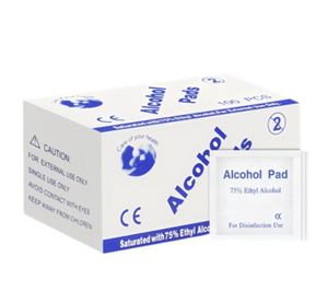 Toallitas Antisépticas <span class=keywords><strong>de</strong></span> Algodón con 70% <span class=keywords><strong>de</strong></span> <span class=keywords><strong>Alcohol</strong></span>, Envueltas Individualmente, <span class=keywords><strong>de</strong></span> un Solo Uso, para <span class=keywords><strong>Limpieza</strong></span> y Desinfección <span class=keywords><strong>de</strong></span> Joyas, Manicuras y Teléfonos - Product Image 3