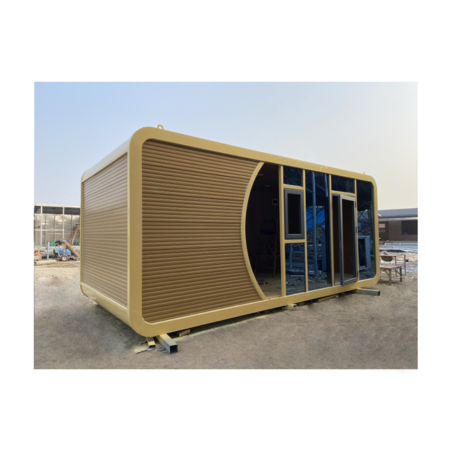 New Arrival 20FT Outdoor Modern Popular Prefab House Portable Tiny Cabin Mobile House Office Pod Apple Cabin