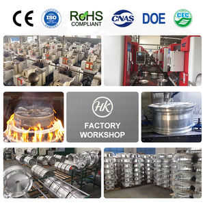 Cerchi Auto Neri con Linea Rossa in Lega 13 14 15 Pollici, Materiale Acciaio Argento Alluminio, Tipo Multi-Pezzo, Origine Macchina, Misura Adatta - Product Image 5