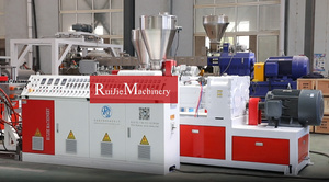 Machine de production de feuilles transparentes en plastique PVC PET WPC ABS/PP/TPU/PC/PMMA Haute productivité Roulement et moteur - Product Image 2