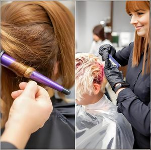 Pinces de Coiffure Professionnelles Noires et Roses en Gros, Pinces à <span class=keywords><strong>Cheveux</strong></span> pour Salon, Outils de Coiffure, Pinces de Séparation avec Logo Personnalisé - Product Image 4
