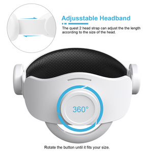 Boho-bracelet à tête réglable pour <span class=keywords><strong>casque</strong></span> <span class=keywords><strong>VR</strong></span>, sangle de tête, pour Oculus Quest 2, couverture de protection, nouveauté <span class=keywords><strong>2022</strong></span> - Product Image 4